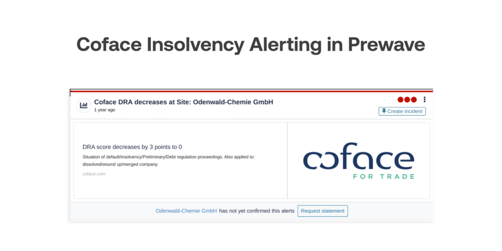 How Prewave and Coface provide detailed, actionable alerts.